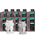 Miniatyrbillede 1 af 2: 3D-printerharpiks, 1000g/flaske, lav skrumpning, høj præcision,ABS-LIGNENDE 5WT 5GY