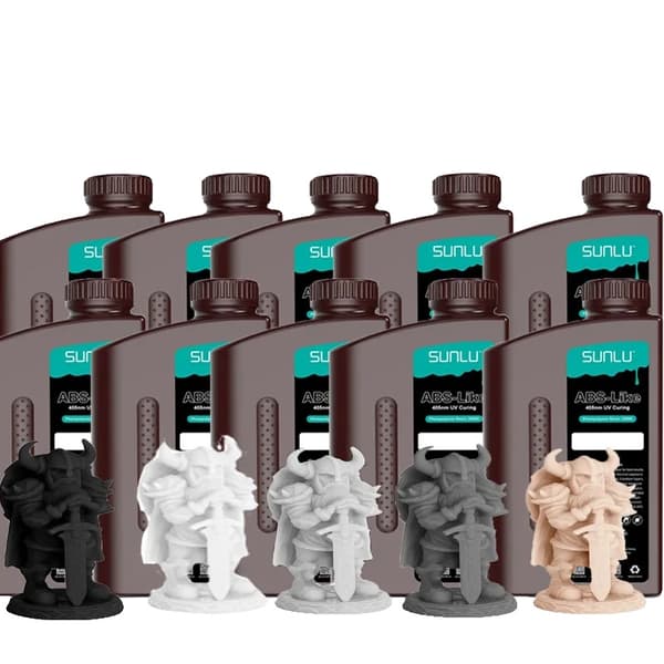 3D-printerharpiks, 1000g/flaske, lav skrumpning, høj præcision,ABS-LIGNENDE MIX 1