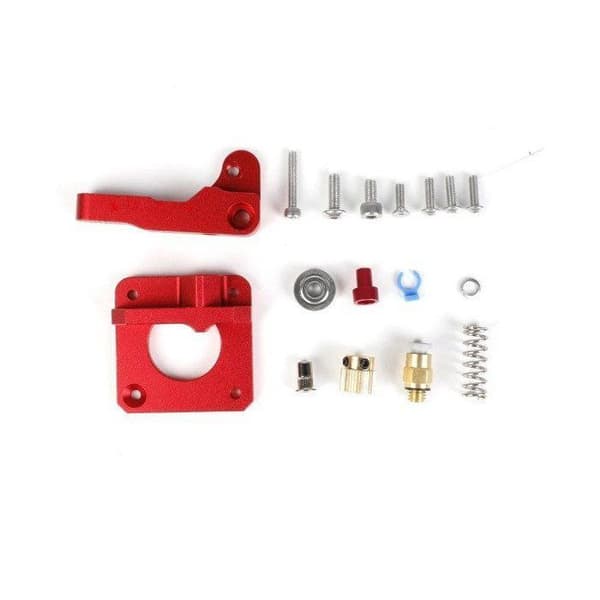 Skal för mini-skrivare - fodral för mini-skrivare Creality Röd metallisk extruder-kit (4001020002)