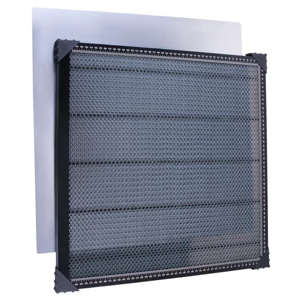 Honningkage Arbejdsbord, Røgudtræk Design, Letvægts Konstruktion,500x500x22