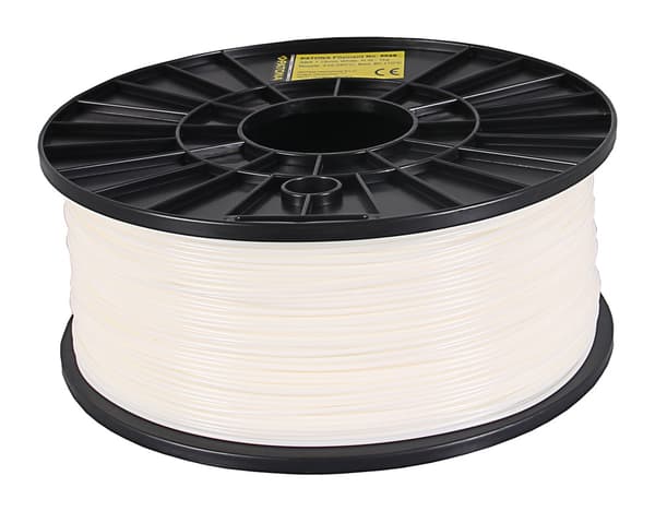 Filament eSUN 1kg ABS 1,75mm för 3D-skrivare vit