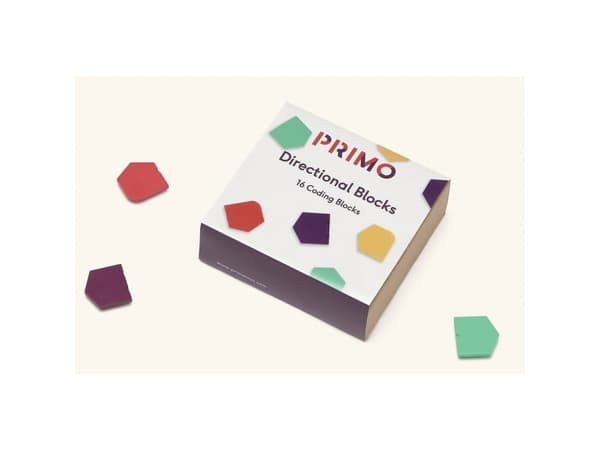 Primo Toys Direction Blocks, 3 år, Flerfarget