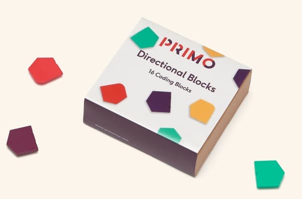 Primo Toys Direction Blocks, 3 år, Flerfarget