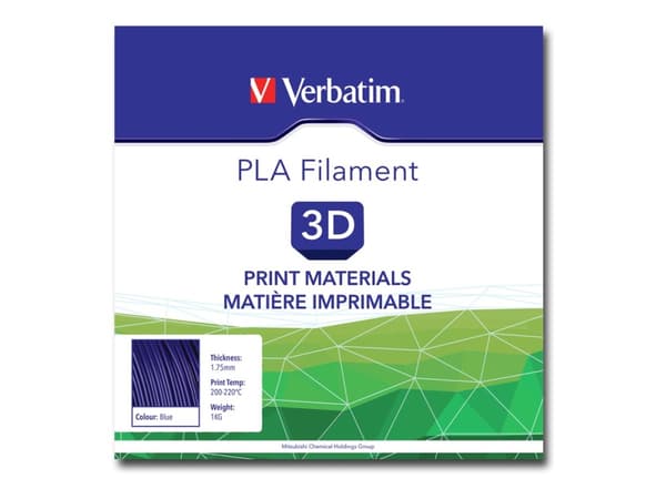 Verbatim - Sininen - 1 kg - PLA-filamentti (3D)