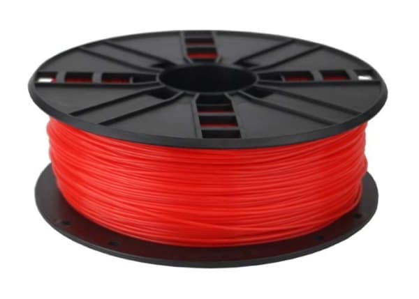Gembird - Fluorescerande rött - 1 kg - 330 m - PLA-fiber (3D)