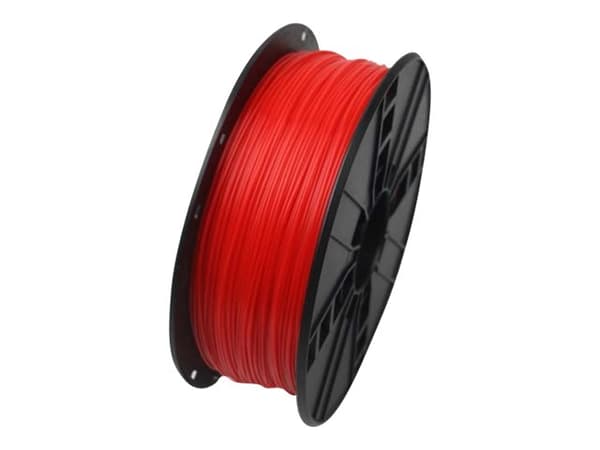 Gembird - Fluorescerande rött - 1 kg - 330 m - PLA-fiber (3D)