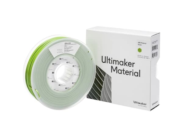 Ultimaker ABS - M2560 Grön 750 - 206127 Ultimaker Filament ABS plast 2,85 mm 750 g Grön 1 st