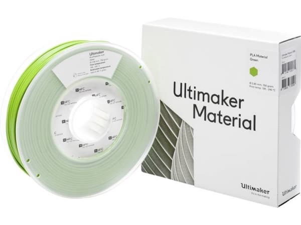 Ultimaker PLA - M0751 Grön 750 - 211399 Ultimaker Filament PLA-plast 2,85 mm 750 g Grön 1 st