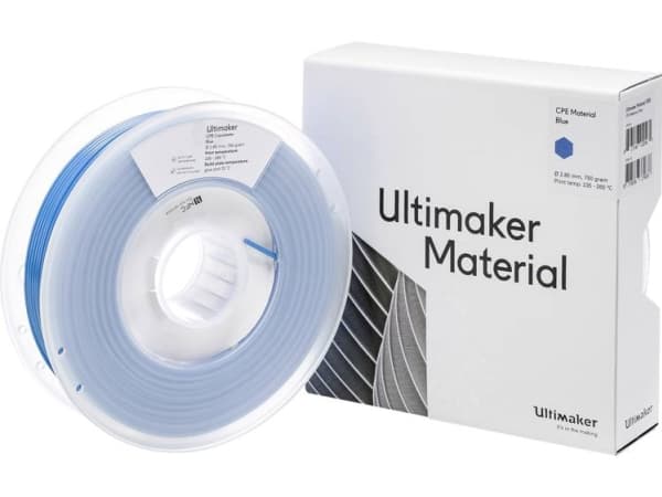 UltiMaker CPE - M0188 Blue 750 - 201273 Ultimaker Filament CPE 2.85 mm 750 g Blå 1 stk