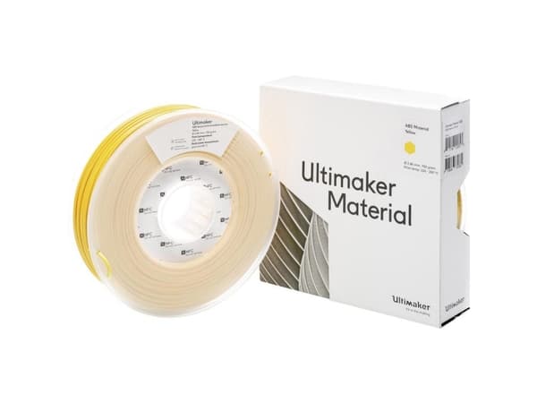 UltiMaker ABS - M2560 Yellow 750 - 206127 Filament ABS-plast 2.85 mm 750 g Gul 1 stk