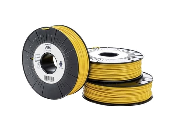 Ultimaker ABS - M2560 Yellow 750 - 206127 Ultimaker Filament ABS-plast 2.85 mm 750 g Gul 1 stk