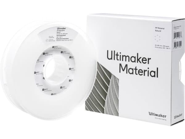 Ultimaker M0590 Natural 500 - 215294 Filament PP (polypropylen) 2.85 mm 500 g Natur 1 stk