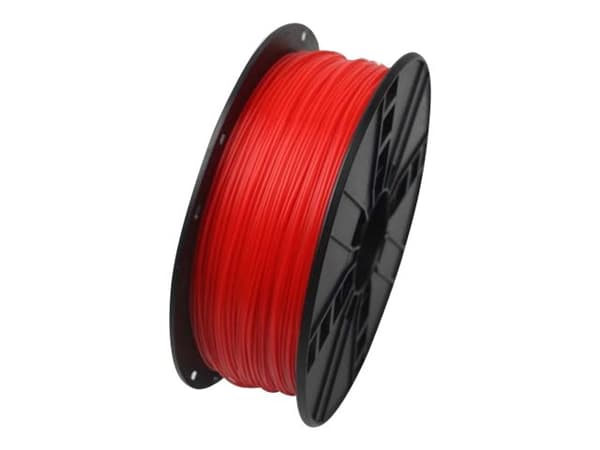Gembird - Fluorescerande rött - 1 kg - 400 m - ABS-fiber (3D)