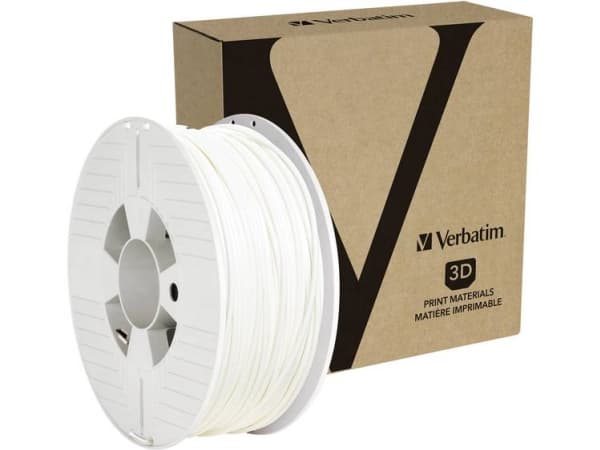 Verbatim - Vit - 1 kg - PETG-fiber (3D)