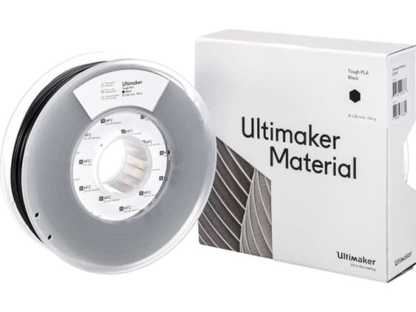 Ultimaker 202300 Tough PLA Filament Tough PLA 2.85 mm 750 g Sort 1 stk