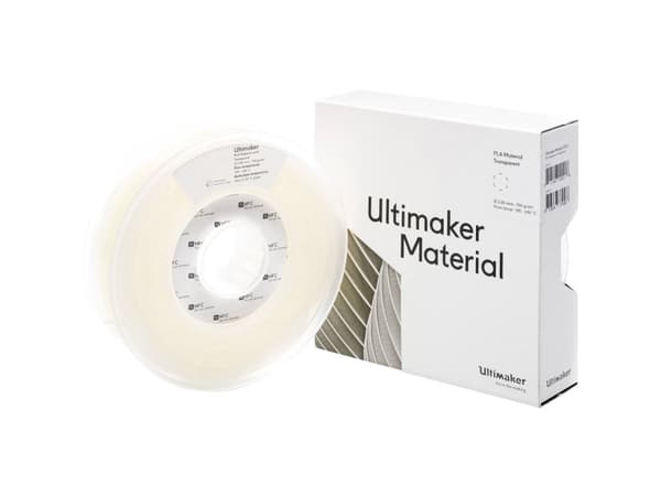 Ultimaker PLA - M0751 Transparent 750 - 211399 Ultimaker Filament PLA-plast 2,85 mm 750 g Transparent 1 stk.
