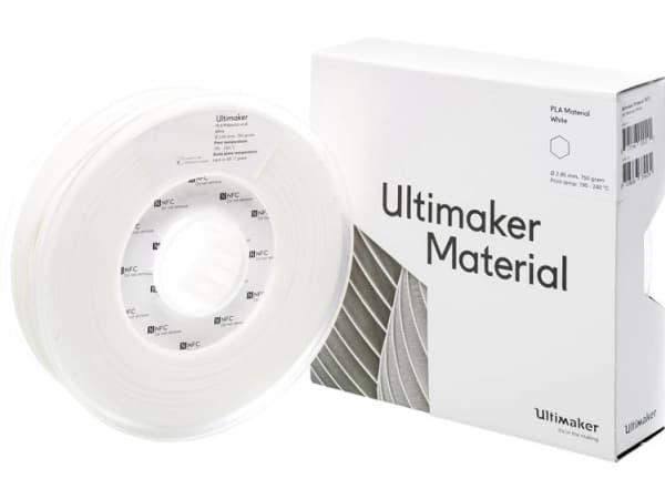 UltiMaker PLA - M0751 White 750 - 211399 Filament PLA-plast 2.85 mm 750 g Hvid 1 stk