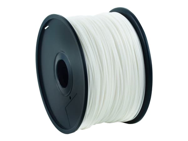 Gembird - Hvit - 1 kg - 330 m - PLA+ filament (3D)
