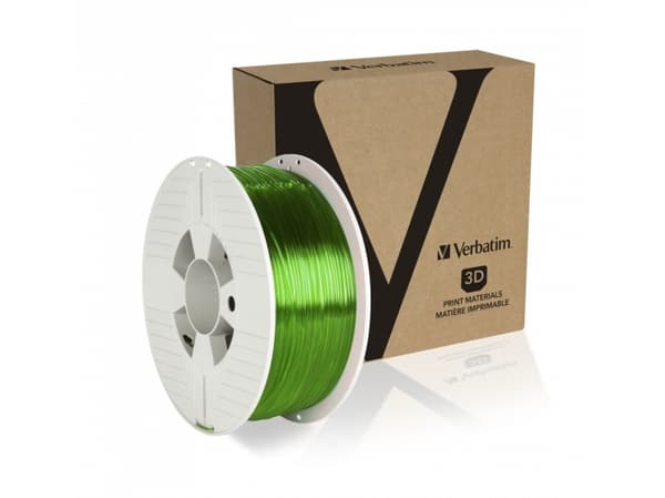 Verbatim - Transparent grønn - 1 kg - PETG-filament (3D)