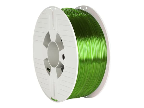 Verbatim - Transparent grønn - 1 kg - PETG-filament (3D)