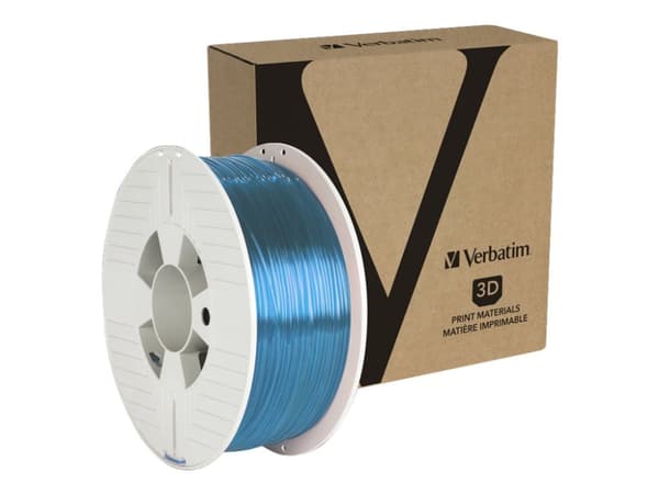 Verbatim - Gjennomsiktig blå - 1 kg - PETG-filament (3D)
