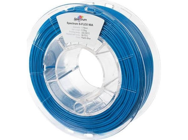 Spectrum Ramstis S-FLEX 90A Ramusis mėlynasis 1,75 mm / 0,25 kg