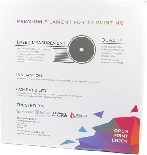 Spectrum Filament PLA 1.75 mm 1 kg