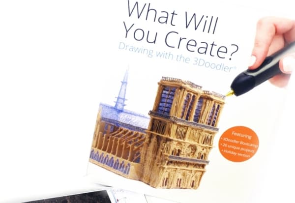 3Doodler Book - 3D-designbok för 3Doodler-pennan (engelska) (3DR2BK)