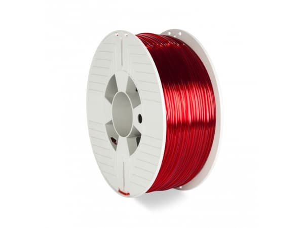 Verbatim - Gjennomsiktig rød - 1 kg - PETG-filament (3D)