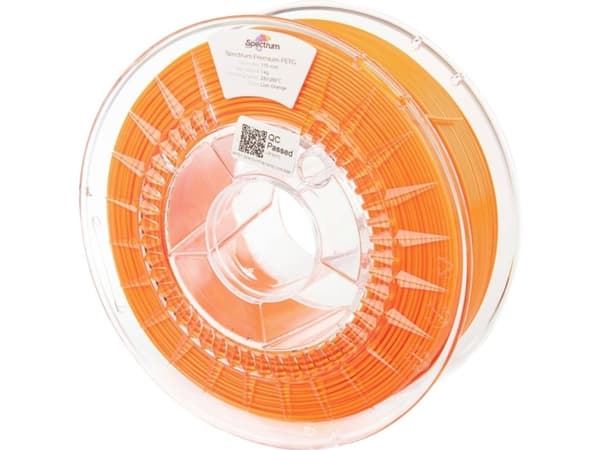 Spectrum Filaments 80058 PET-G Premium Filament PETG kemisk bestandig, slagfast 1.75 mm 1000 g Lion Orange, Orange 1 stk