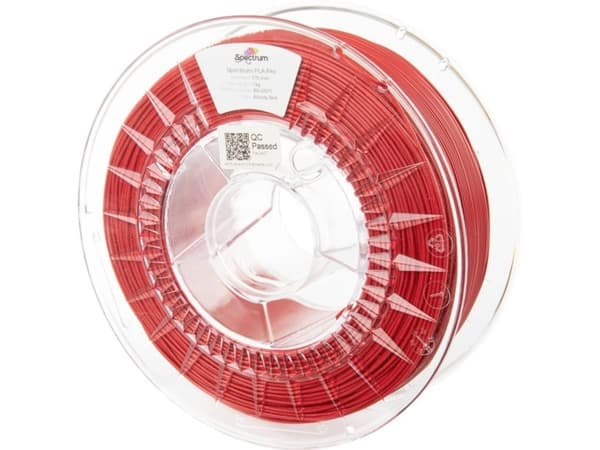 Spectrum Filaments 80112 PLA Pro Filament PLA Pro slagfast 1.75 mm 1000 g Bloody Red, Rød, Blodrød 1 stk