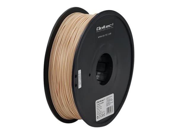 Qoltec Professional - Hudfarve - 1 kg - boks - PLA Pro filament (3D)