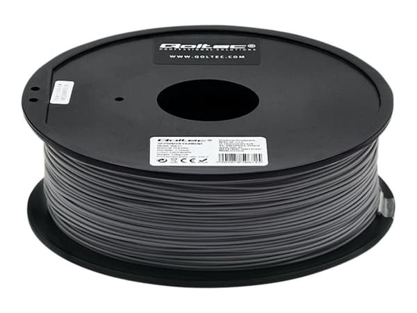 Qoltec Professional - Grå - 1 kg - boks - PLA Pro-filament (3D)