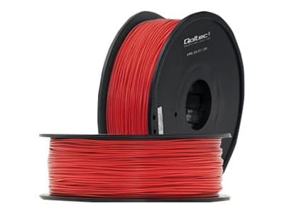 Qoltec Professional - Punainen - 1 kg - laatikko - PLA Pro filamentti (3D)