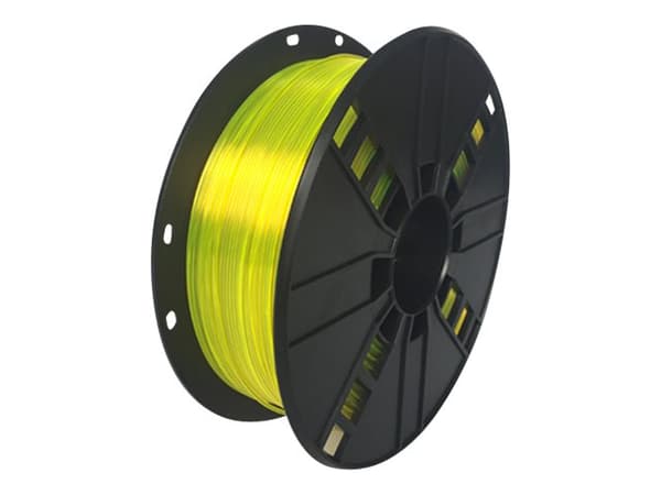 Gembird - Gul - 1 kg - hjul - PETG filament (3D)