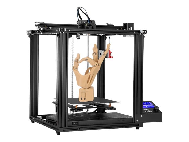 Creality 3D Ender 5, 3D printer, big print size, heated plate