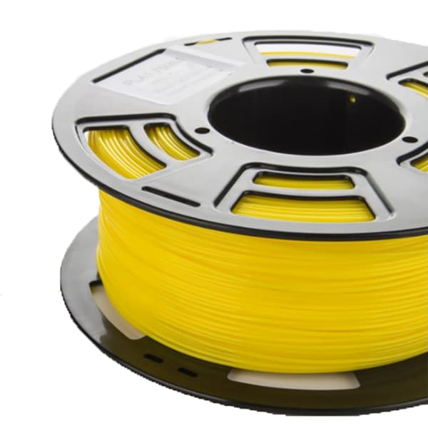 PLA filament til 3D printer, 1 kg, 1,75 mm. Gul, SEO