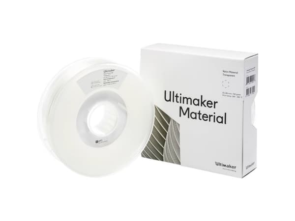 Ultimaker FIUM-NYLO-UM3T PAX - M2085 Transparent 750 - 215158 Filament PA 2.85 mm 750 g Transparent 1 stk