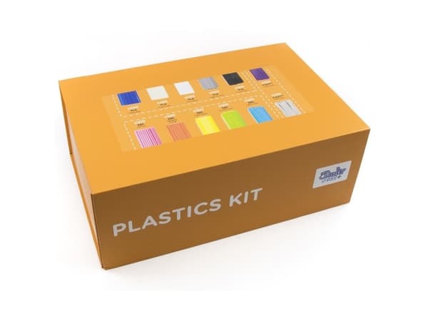 3Doodler Create LP Plastic Kit, Filamenttien täyttöpakkaukset, Monivärinen, Akryylinitriilibutadieenistyreeni (ABS), Muovi, 1200 kpl, for Create+/Cre