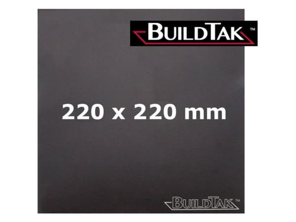 BUILDTAK BUILDTAK printunderlag folie 220 x 220 mm Printplate BT220X220