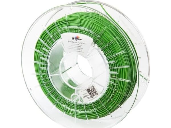Spectrum Spectrum filamenter S-Flex 90A, 1,75 mm grønn, 0,50 kg