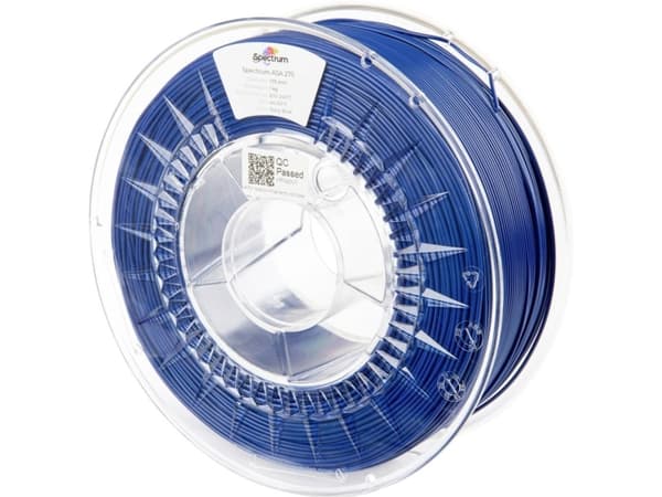 Spectrum Filaments 80306 ASA 275 NAVY BLUE Filament ASA slagfast, vejrbestandig, UV-bestandig 1.75 mm 1000 g Navy-blå, Marineblå 1 stk