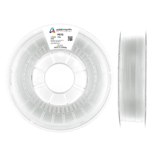 Filament PETG 1.75mm 750g Transparent