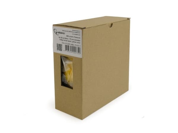 Gembird FF-3DP-ABS1.75-02-Y, 1 styck, 600 g