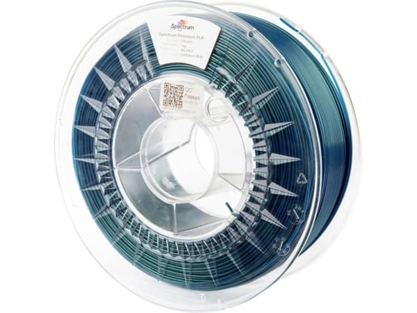 Spectrum Filaments 80275 PLA Premium Filament PLA-plast 1.75 mm 1000 g Caribisk blå, Blå 1 stk
