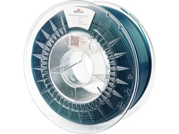 Spectrum Filaments 80275 PLA Premium Filament PLA-plast 1.75 mm 1000 g Caribisk blå, Blå 1 stk
