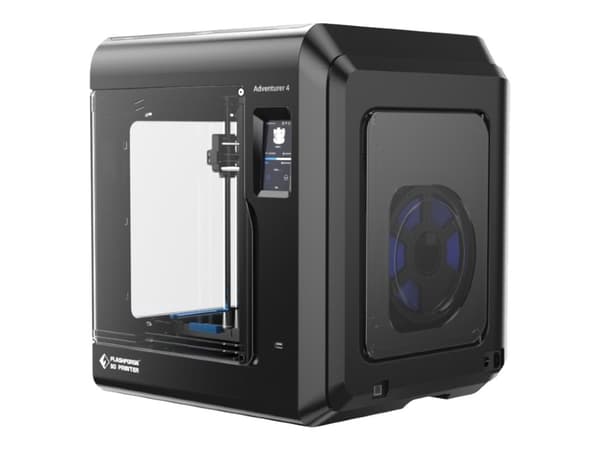 Flashforge Adventurer4 - 3D-skrivare - FFF - byggnadsstorlek upp till 250 x 220 x 200 mm - lager: 0.1 mm - USB-värd, Wi-Fi, LAN