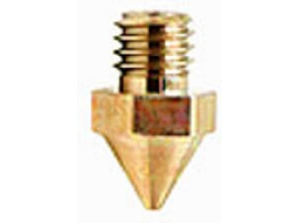 RAISE3D RAISE3D V3 Brass Nozzle 0.4 mm Passer til (3D printer): #####Raise3D E2, #####Raise3D E2 CF, #####Raise3D Pro2, #####Raise3D Pro2 Plus V3 Bra
