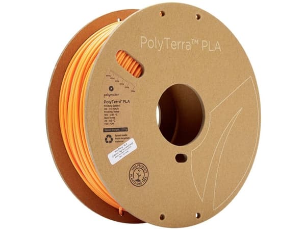 Polymaker 70849 PolyTerra PLA Filament PLA-plast 2,85 mm 1000 g Oransje (matt) 1 stk.
