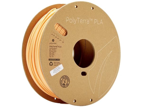 Polymaker 70864 PolyTerra PLA Filament PLA-plast 2.85 mm 1000 g Pastelorange 1 stk